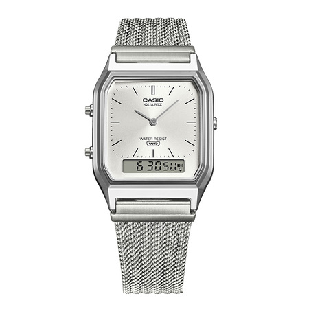 卡西欧手表 小金表 时尚方盘 VINTAGE 复古表款AQ-230EM