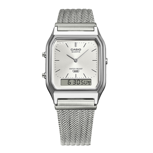 卡西欧手表 小金表  时尚方盘 VINTAGE 复古表款AQ-230EM