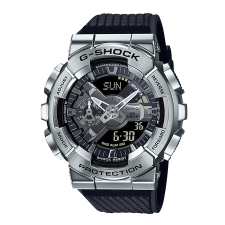 卡西欧手表 G-SHOCK 金属表壳 防水防震防磁运动男表GM-110-1APR
