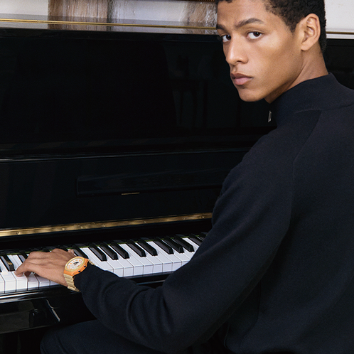 卡西欧手表 G-SHOCK  【新品】直营专供 Maison Kitsune联名 “小狐狸”时尚潮流表款GA-2110MK-5APR