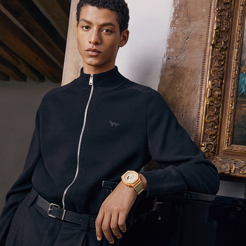 卡西欧手表 G-SHOCK  【新品】直营专供 Maison Kitsune联名 “小狐狸”时尚潮流表款GA-2110MK-5APR