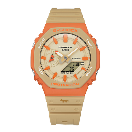 卡西欧手表 G-SHOCK 【新品】直营专供 Maison Kitsune联名 “小狐狸”时尚潮流表款GA-2110MK-5APR