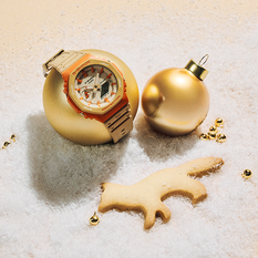 卡西欧手表 G-SHOCK 【新品】直营专供 Maison Kitsune联名 “小狐狸”时尚潮流表款GA-2110MK-5APR