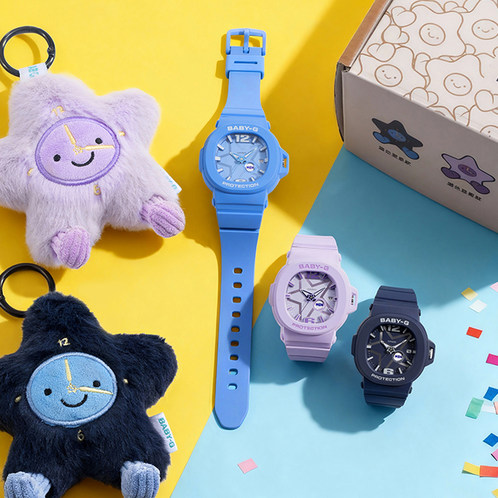 卡西欧手表 BABY-G  【新品】璀璨星芒 时尚潮流防水防震女表BGA-10D