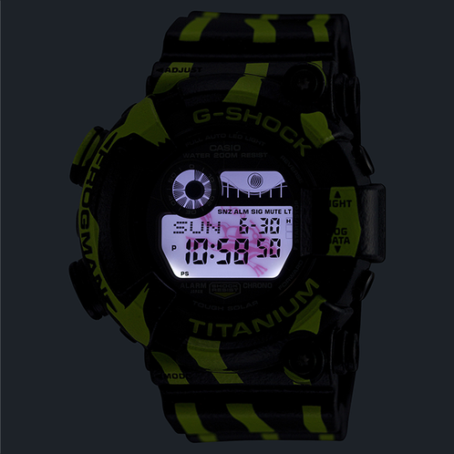 卡西欧手表 G-SHOCK  【新品】全新箭毒蛙 蛙人系列 时尚防水太阳能动力男表GW-8200TPF-1PR