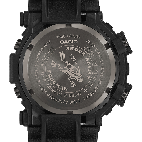 卡西欧手表 G-SHOCK  【新品】全新箭毒蛙 蛙人系列 时尚防水太阳能动力男表GW-8200TPF-1PR