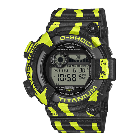 卡西欧手表 G-SHOCK 【新品】全新箭毒蛙 蛙人系列 时尚防水太阳能动力男表GW-8200TPF-1PR