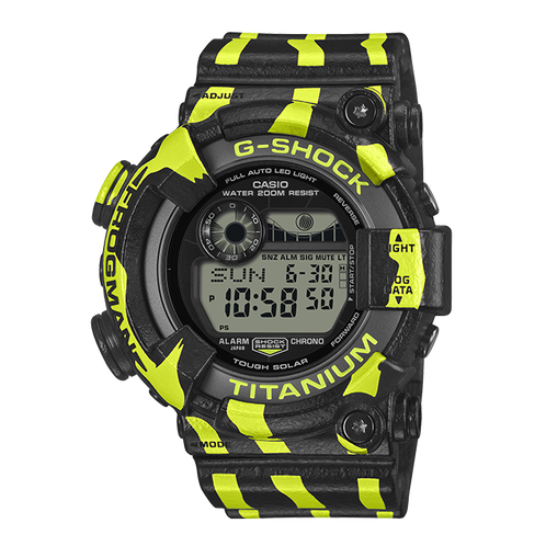 卡西欧手表 G-SHOCK  【新品】全新箭毒蛙 蛙人系列 时尚防水太阳能动力男表GW-8200TPF-1PR