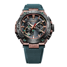 卡西欧手表 G-SHOCK 【新品】MR-G系列鐵鐔 山形工厂高端生产线 特殊包装限量编号 防水防震六局电波太阳能动力MRG-B2000KT-3ADR