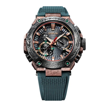 卡西欧手表 G-SHOCK 【新品】MR-G系列鐵鐔 山形工厂高端生产线 特殊包装限量编号 防水防震六局电波太阳能动力MRG-B2000KT-3ADR