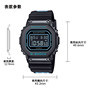 卡西欧手表 G-SHOCK  【新品】BAMFORD联名第三弹 防水防震时尚表款GM-5600BWD-1DR