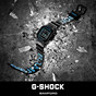 卡西欧手表 G-SHOCK  【新品】BAMFORD联名第三弹 防水防震时尚表款GM-5600BWD-1DR