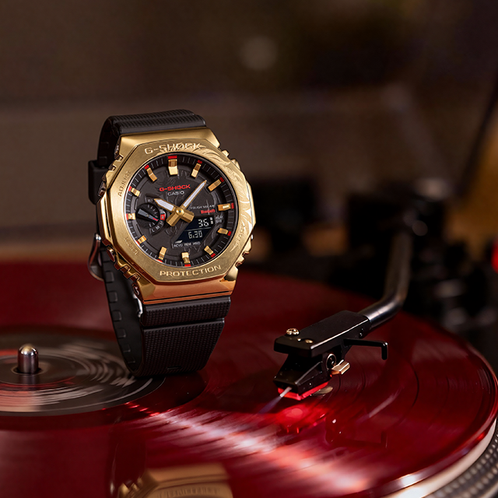 卡西欧手表 G-SHOCK  【新品】马年新年生肖款 防水防震时尚表款GBM-2100CX-9APF