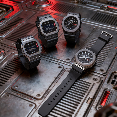 卡西欧手表 G-SHOCK  潮流时尚 防水防震时尚表款GM-5600BM/GM-5600M/GM-2100BM/GM-2100M