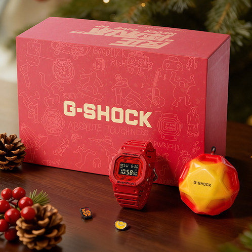 卡西欧手表 G-SHOCK  【新品】主题系列 特殊礼盒 防水防震运动表款DW-5600RRB/DW-6900RRB/GA-110RRB/GA-2100RRB