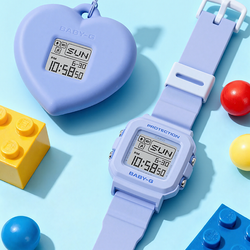 卡西欧手表 BABY-G  【新品】全新彩色 配备表圈 可配可戴 丰富趣味表款BGD-10KH