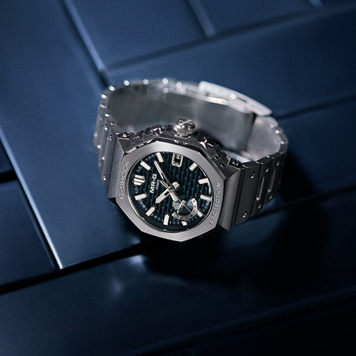 卡西欧手表 G-SHOCK  MR-G 縹色 山形工厂高端生产线 防水防震六局电波太阳能动力MRG-B2100D-2ADR