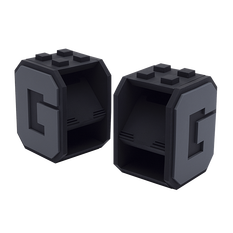 卡西欧品牌周边 G-SHOCK GOODS 【新品】G-SHOCK堆叠式腕表表座-2个装（GS-STWATSTD2P）