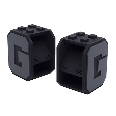 卡西欧品牌周边 G-SHOCK GOODS 【新品】G-SHOCK堆叠式腕表表座-2个装（GS-STWATSTD2P）