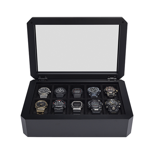 卡西欧品牌周边 G-SHOCK GOODS  G-SHOCK豪华十位展示表盒（GS-DXDISPCS）