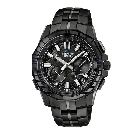 卡西欧手表 OCEANUS 【新品】海神系列【直营专供】江户切子 限量编号 山形工厂高端生产线 蓝牙防水六局电波太阳能表款OCW-SG1000CN-1AJR