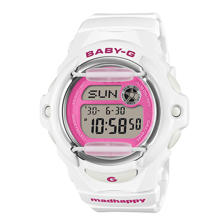 卡西欧手表 BABY-G 【新品】直营专供 时尚潮流防水防震女表BG-169MH-7CR