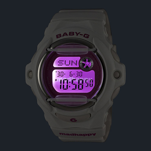 卡西欧手表 BABY-G  【新品】直营专供 时尚潮流防水防震女表BG-169MH-7CR