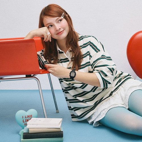 卡西欧手表 BABY-G  【新品】心跳萌动主题 时尚潮流防水防震女表BGD-10KH