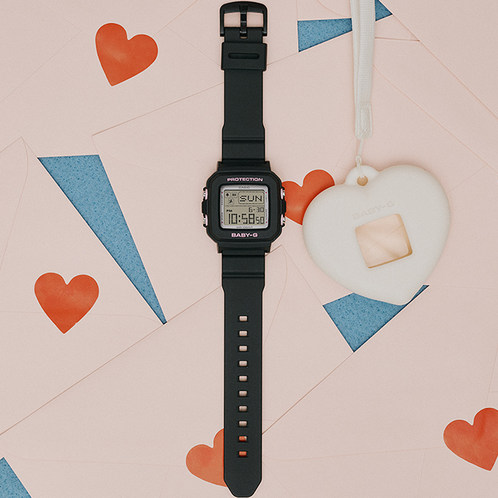 卡西欧手表 BABY-G  【新品】心跳萌动主题 时尚潮流防水防震女表BGD-10KH