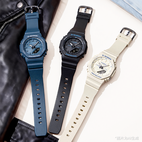 卡西欧手表 G-SHOCK  【新品】蓝调炫彩 时尚潮流运动表GMA-P2100BA