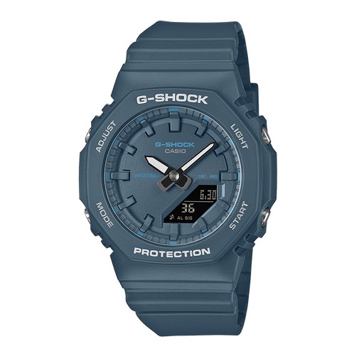 卡西欧手表 G-SHOCK  蓝调炫彩 时尚潮流运动表GMA-P2100BA