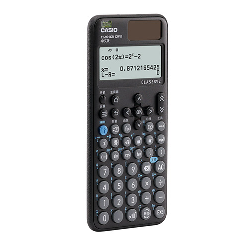 卡西欧计算器 函数科学  【新品】大学学习考试适用 新版FX-991CNCWII