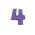 PIN数字4