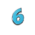 PIN数字6