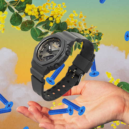 卡西欧手表 G-SHOCK  【新品】国际女性节系列 防水防震 运动时尚表GMA-P2126W-8APR