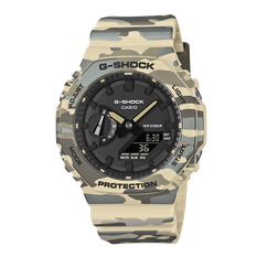 卡西欧手表 G-SHOCK 【新品】迷彩主题系列 防水防震 运动时尚表款GA-2100CM