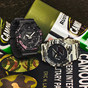 卡西欧手表 G-SHOCK  迷彩主题系列 防水防震 运动时尚表款GA-2100CM