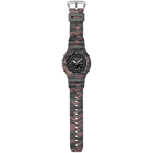 卡西欧手表 G-SHOCK  迷彩主题系列 防水防震 运动时尚表款GA-2100CM