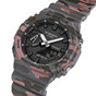 卡西欧手表 G-SHOCK  迷彩主题系列 防水防震 运动时尚表款GA-2100CM