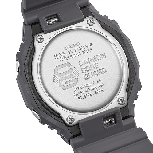 卡西欧手表 G-SHOCK  迷彩主题系列 防水防震 运动时尚表款GA-2100CM