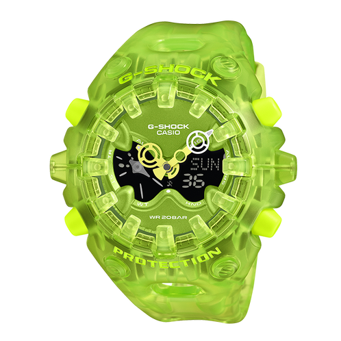 卡西欧手表 G-SHOCK  【新品】特殊表盒 果冻夏日透明款 新色“酷眼仔”GA-V01SKE系列