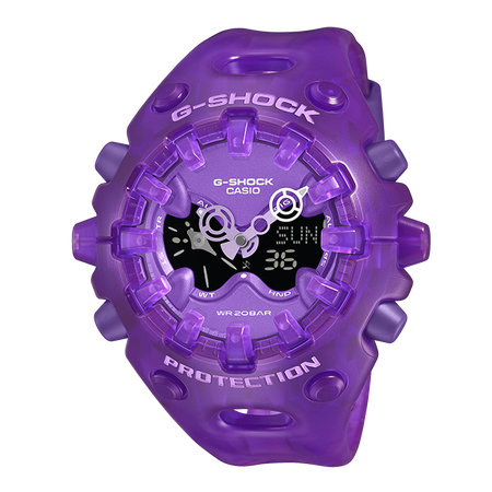 卡西欧手表 G-SHOCK 特殊表盒 果冻夏日透明款 新色“酷眼仔”GA-V01SKE系列