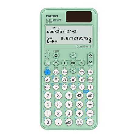 卡西欧计算器 函数科学 大学学习考试适用 新版FX-991CNCWII