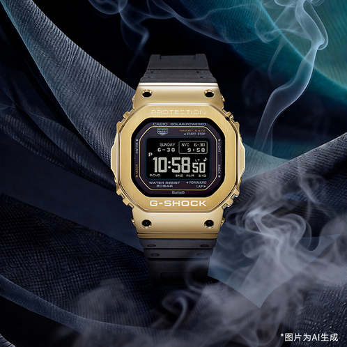卡西欧手表 G-SHOCK  【新品】坚韧硬核 经典方块 防水防震运动男表GM-H5600系列
