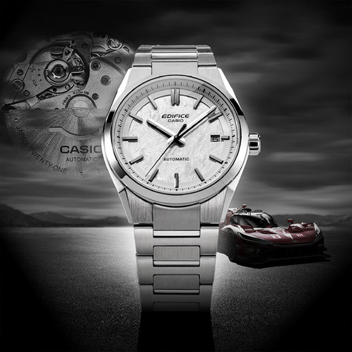 卡西欧手表 EDIFICE  【新品】艾迪斐斯 简约商务表盘 防水男表EFK-110D