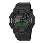 卡西欧手表 G-SHOCK  【新品】全新电光黑绿系列 防震防水运动时尚系列GA-100BEG/GA-700BEG/GA-010BEG/GA-B2100BEG