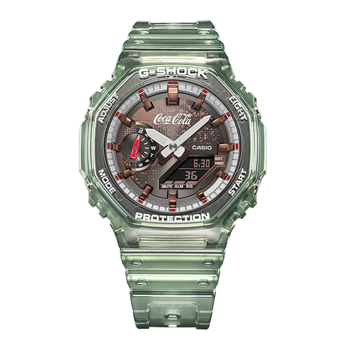 卡西欧手表 G-SHOCK  【新品】可口可乐联名系列 时尚潮流防震防水系列GA-2100CC-3APR