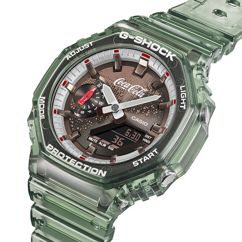 卡西欧手表 G-SHOCK  【新品】可口可乐联名系列 时尚潮流防震防水系列GA-2100CC-3APR