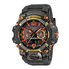 卡西欧手表 G-SHOCK 【新品】全新熔岩黄金 防震防泥多功能运动男表GWG-B1000MG-1A9PR