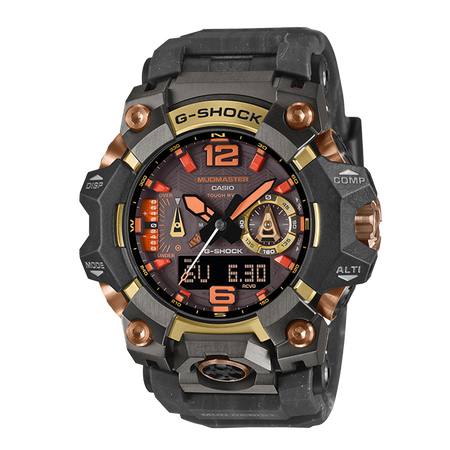 卡西欧手表 G-SHOCK 【新品】全新熔岩黄金 防震防泥多功能运动男表GWG-B1000MG-1A9PR